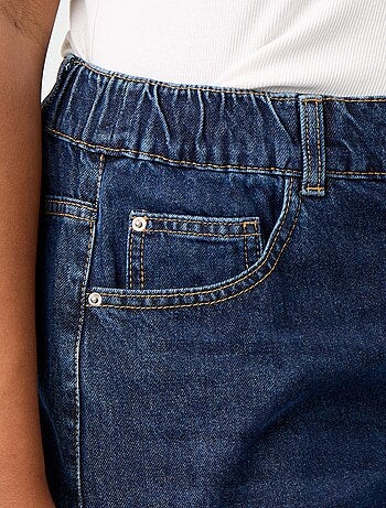 Jeans super wide leg met 5 zakken