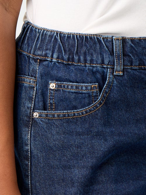 Jeans super wide leg met 5 zakken - Kiabi Jeans super wide leg met 5 zakken - Kiabi
