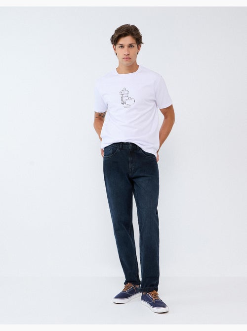 Jeans « tapered fit », mo fashion - Kiabi Jeans « tapered fit », mo fashion - Kiabi
