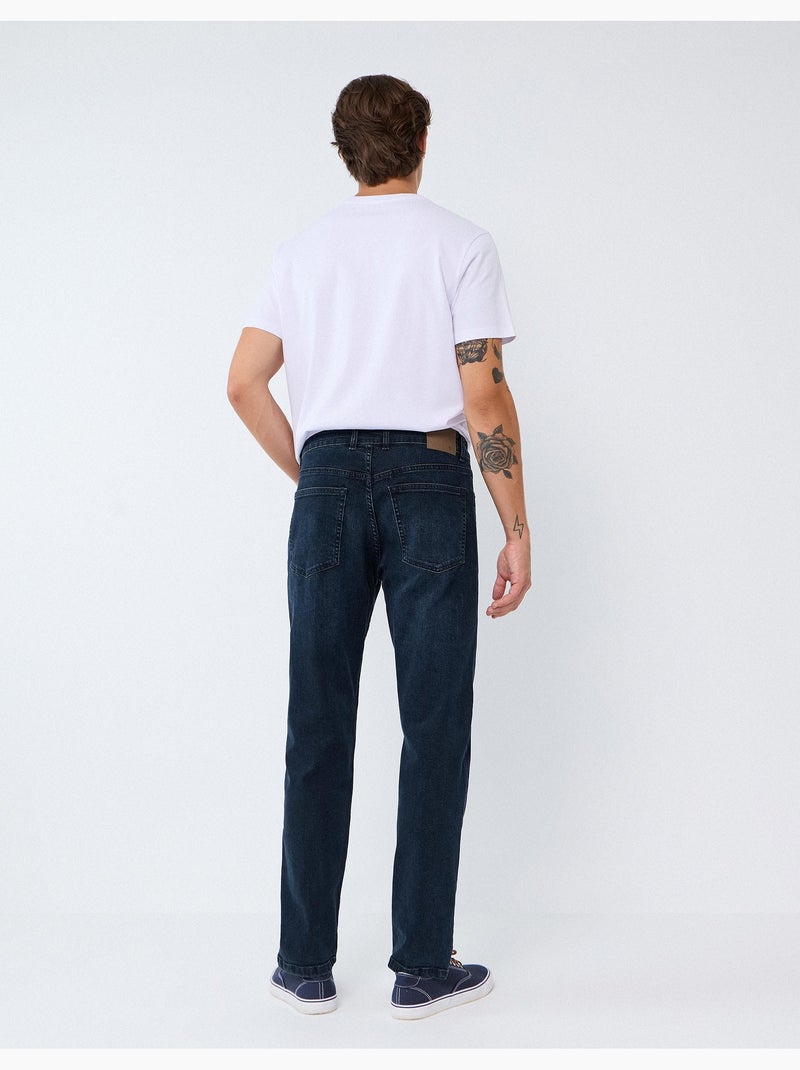 Jeans « tapered fit », mo fashion Bleu - Kiabi