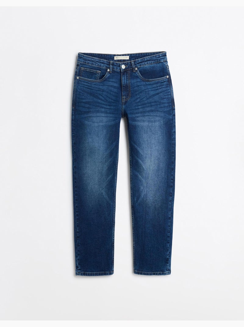 Jeans « tapered fit », mo fashion Bleu - Kiabi