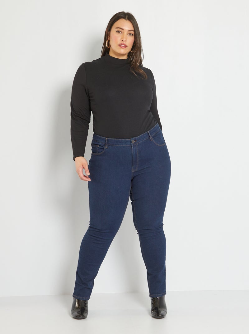 Jeans van stretchdenim BLAUW - Kiabi