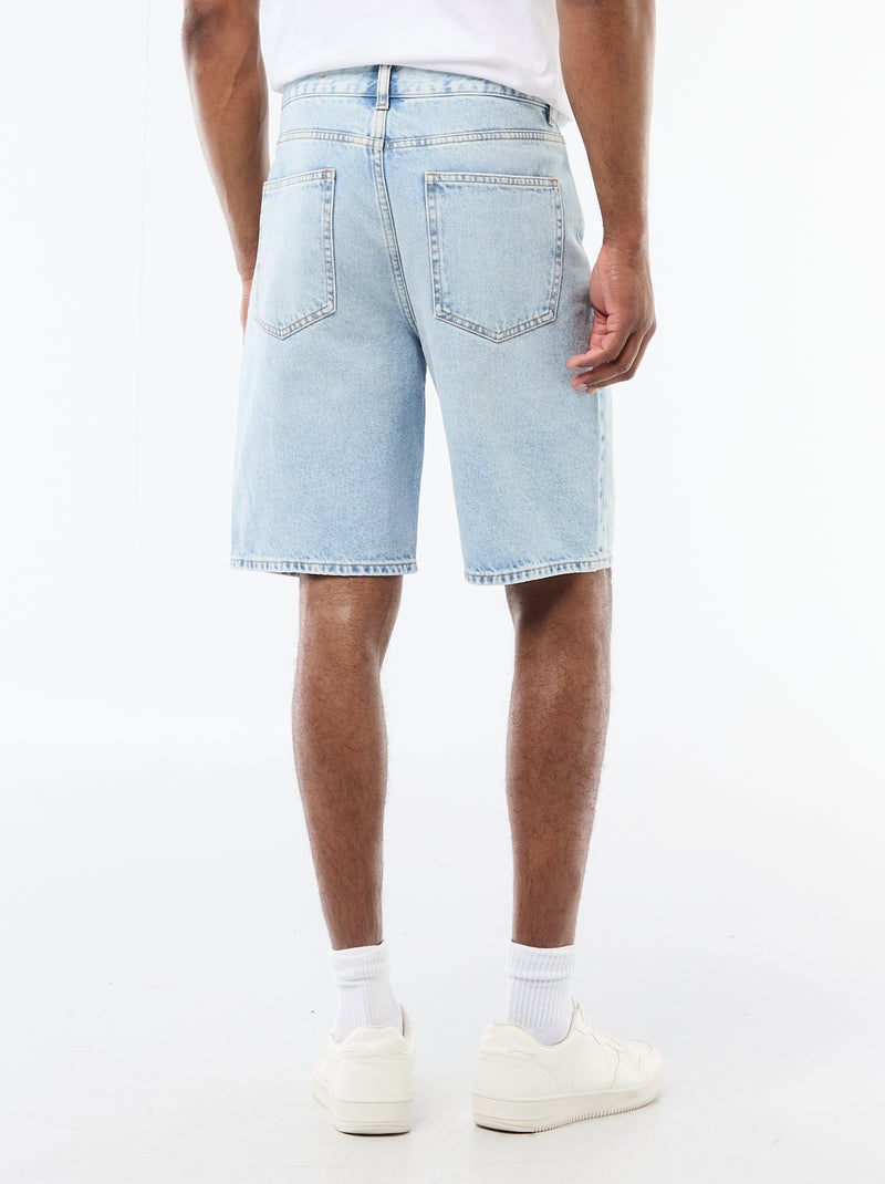 Jeansbermuda Blauw - Kiabi