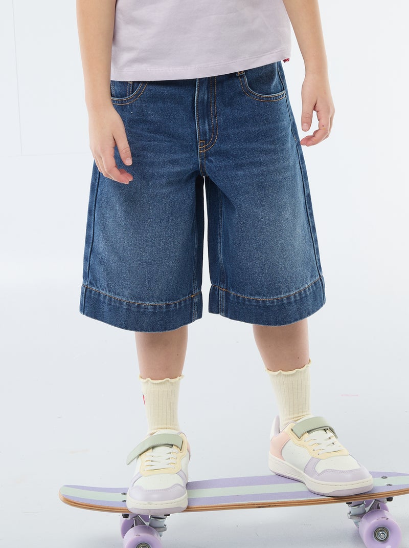 Jeansbermuda Blauw - Kiabi