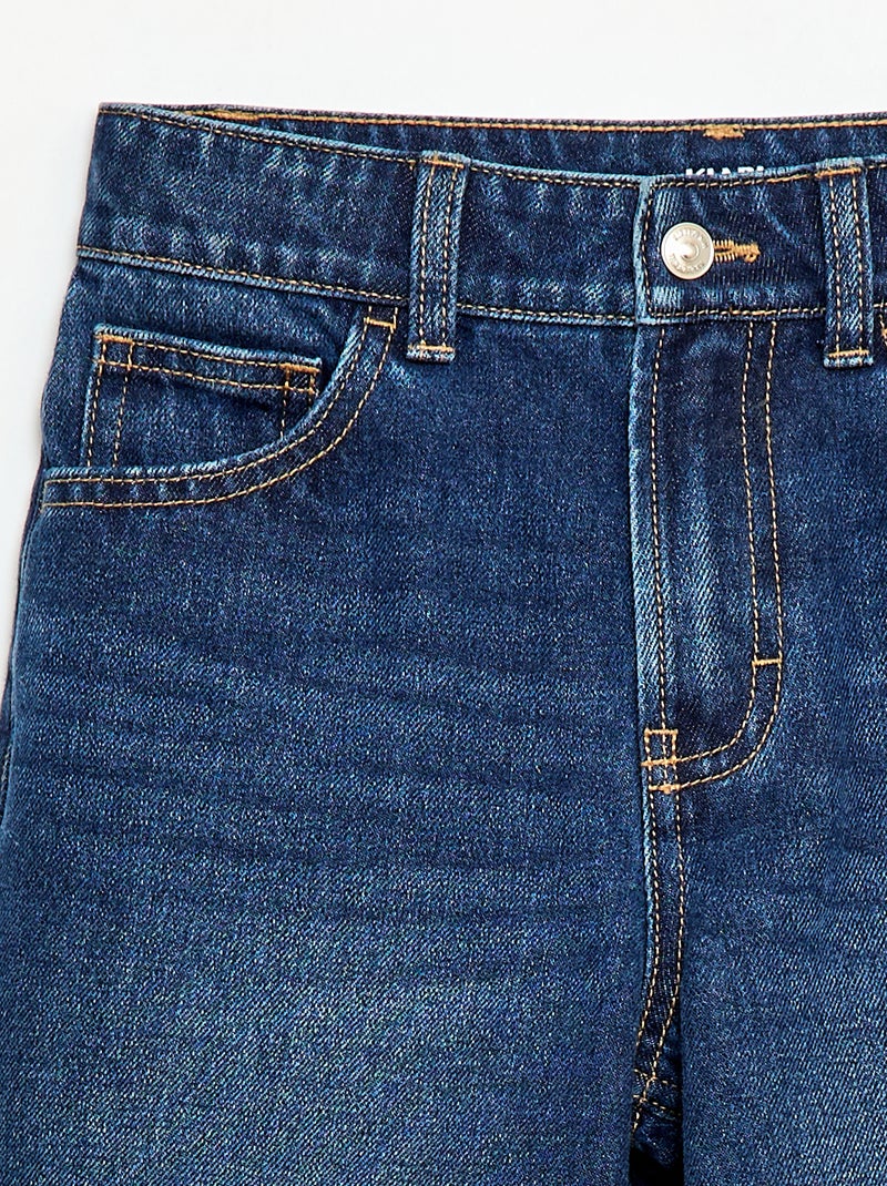 Jeansbermuda Blauw - Kiabi