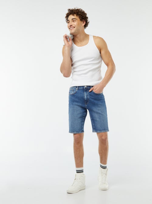 Jeansbermuda met 5 zakken - Kiabi