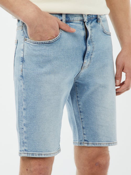 Jeansbermuda met 5 zakken - Kiabi