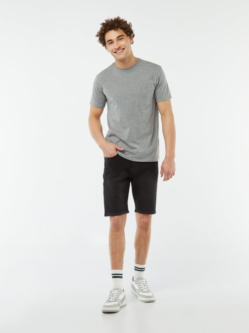 Jeansbermuda met 5 zakken - Kiabi