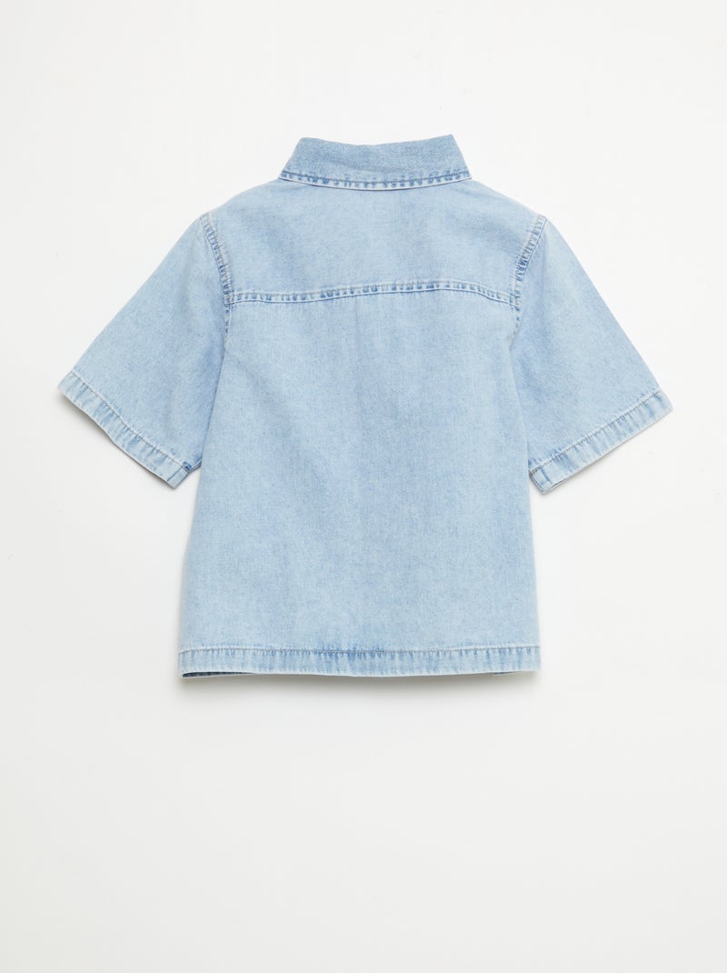 Jeanshemd Blauw - Kiabi