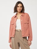 Jeansjasje met goudkleurige knopen ROSE - Kiabi