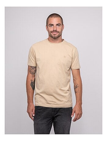 Jedda effen t-shirt met korte mouwen