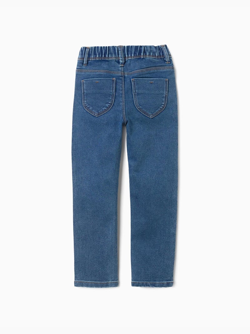 Jegging avec 4 poches Bleu Bleu - Kiabi