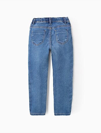 Jegging en denim à taille réglable