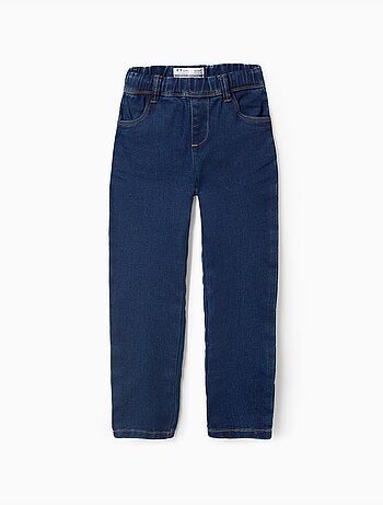 Jegging en denim à taille réglable