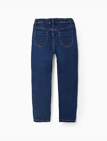 Jegging en denim à taille réglable