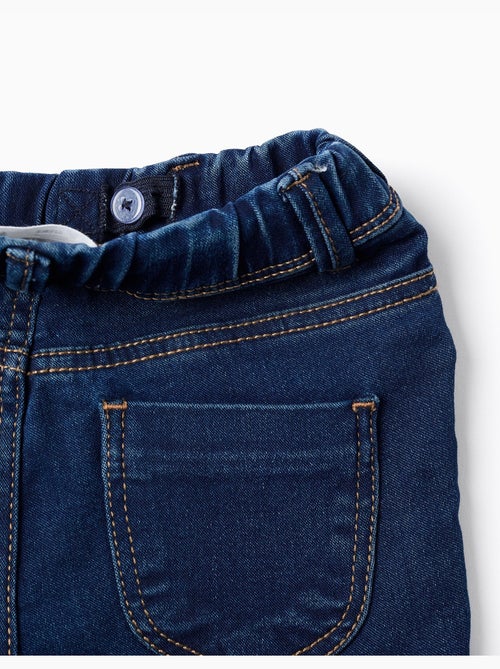 Jegging en Denim à Taille Réglable - Kiabi