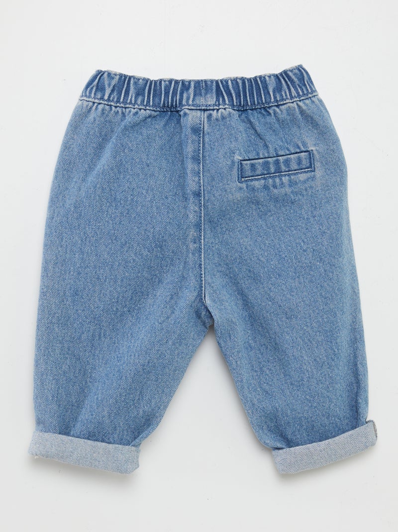 Jegging en jean Bleu - Kiabi