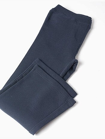Jegging évasé en coton peigné