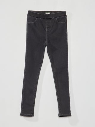Jegging met elastische tailleband