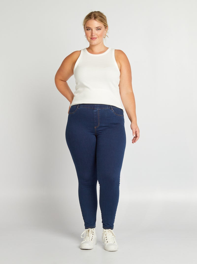 Jegging slim brut - Kiabi