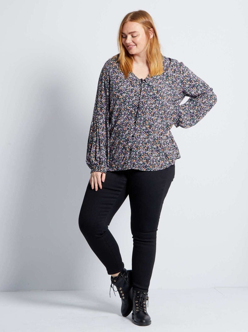 Jegging slim noir - Kiabi