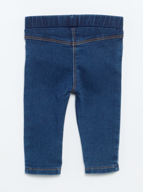 Jegging stretch façon denim - Kiabi