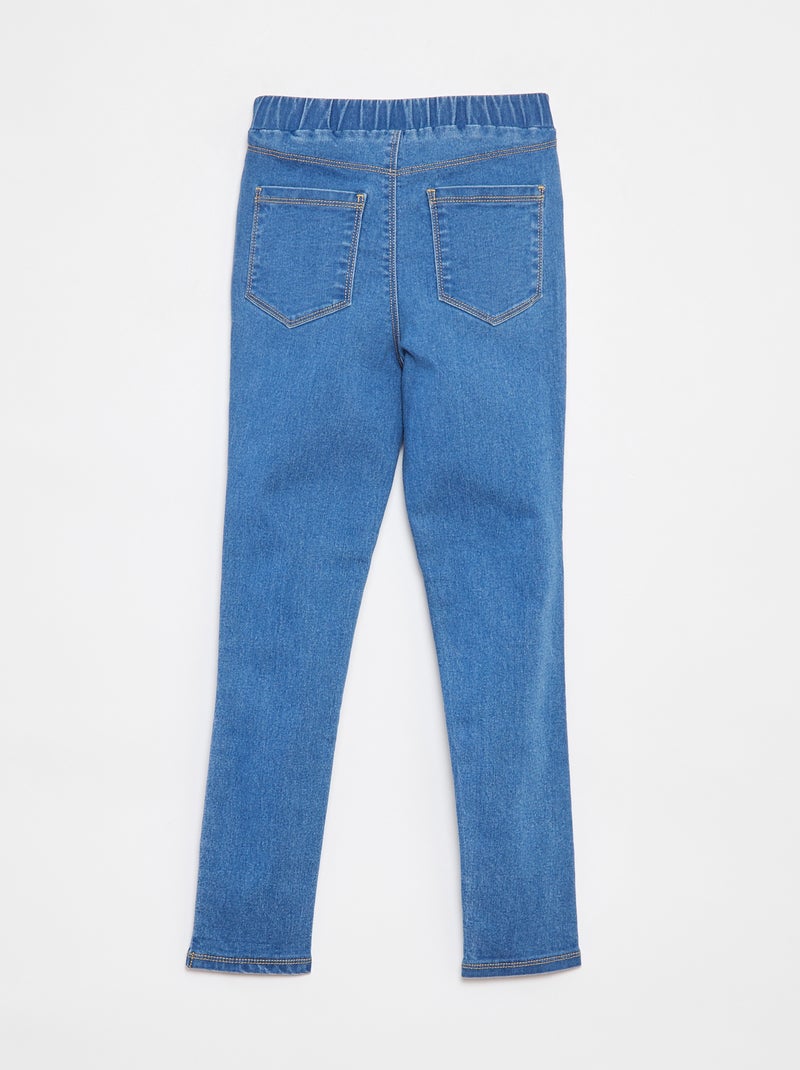 Jegging uni Bleu - Kiabi