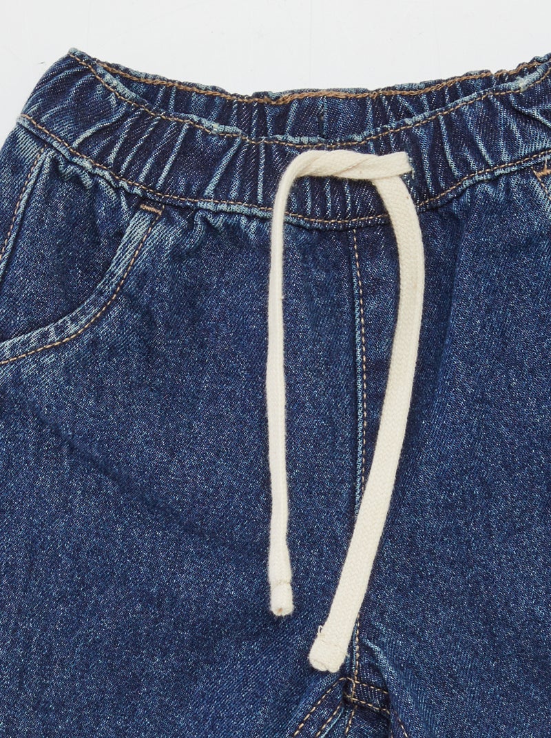 Jegging van spijkerstof BLAUW - Kiabi