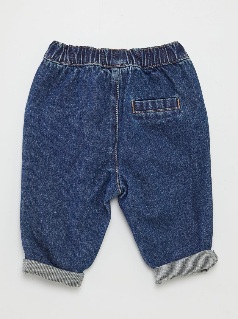Jegging van spijkerstof BLAUW - Kiabi