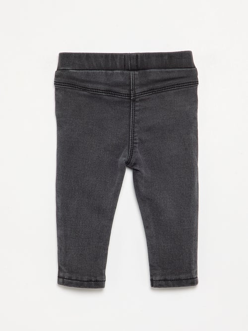 Jegging van stretchstof in denimstijl - Kiabi