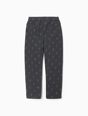 Jeggings à coupe skinny en coton peigné avec imprimé floral