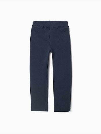 Jeggings à coupe skinny en coton peigné