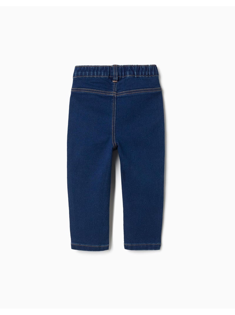 Jeggings met 3 zakken Donkerblauw - Kiabi