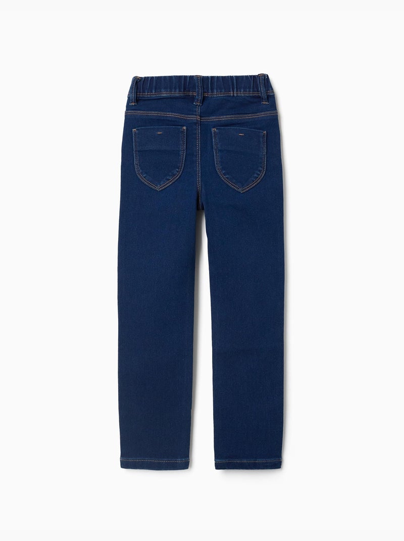 Jeggings met 4 zakken Donkerblauw - Kiabi