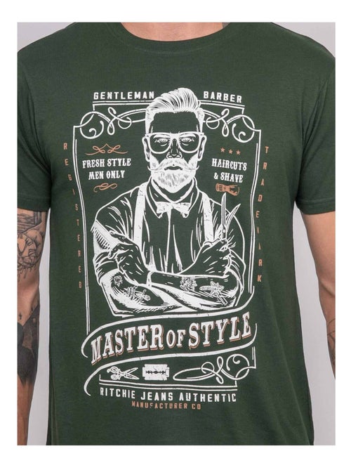 Jemil bedrukt t-shirt met korte mouwen - Kiabi