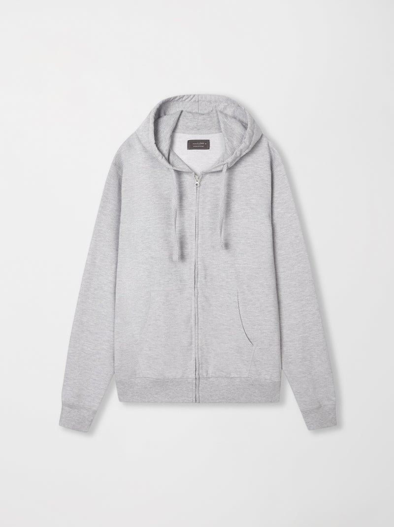 Jersey capuchonjas, MO Fashion Grijs - Kiabi