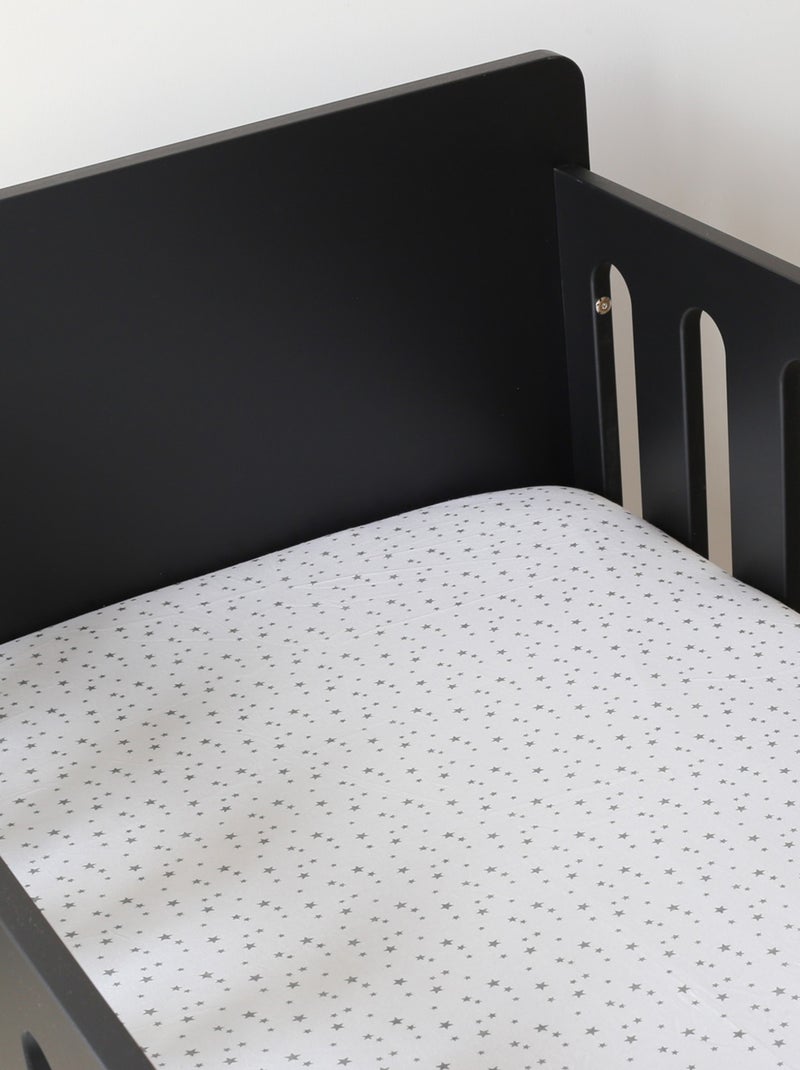 Jersey hoeslaken voor baby's Wit - Kiabi