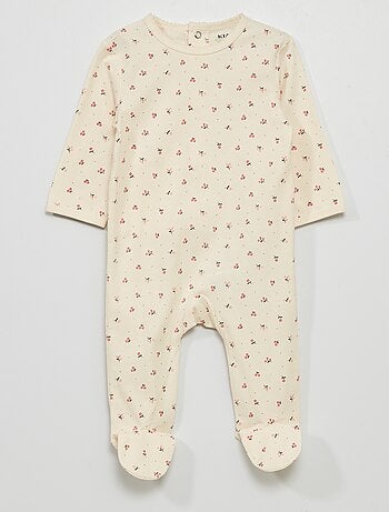 Jersey pyjama met print