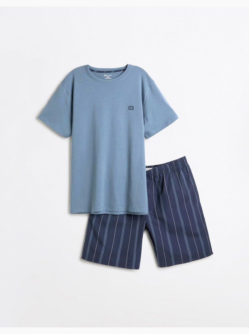 Jersey-pyjama's, mo fashion Blauw - Kiabi