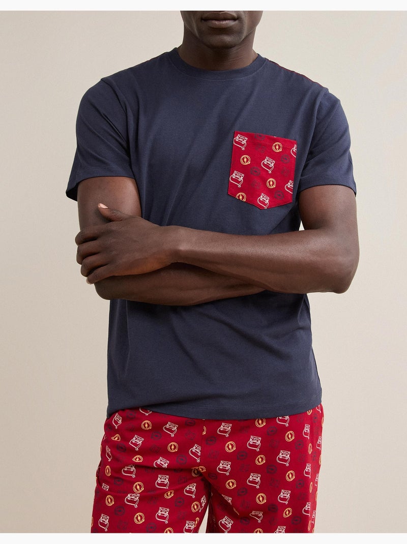 Jersey-pyjama's, MO Fashion Blauw - Kiabi