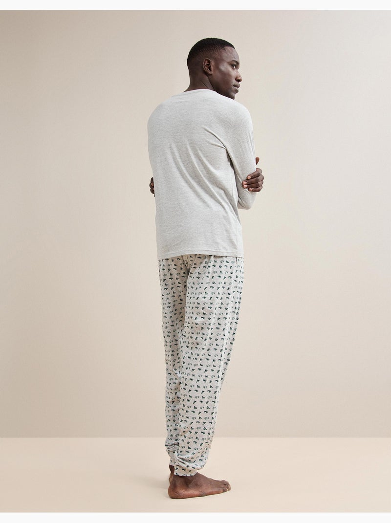 Jersey-pyjama's, mo fashion Grijs - Kiabi