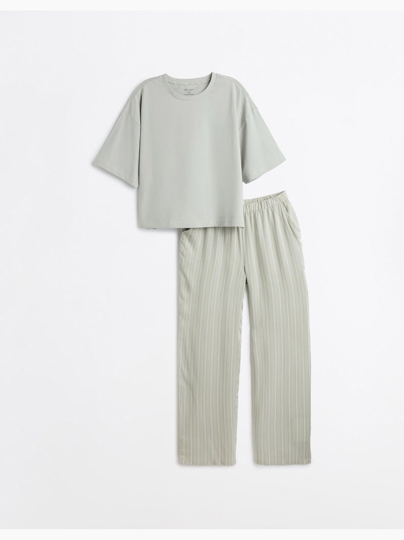 Jersey-pyjama's, MO Fashion Groen - Kiabi