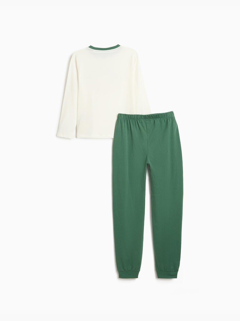 Jersey-pyjama's, mo fashion Wit - Kiabi
