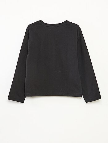 Jersey T-shirt in halloweenthema 'Disney' 'Jack Skellington'