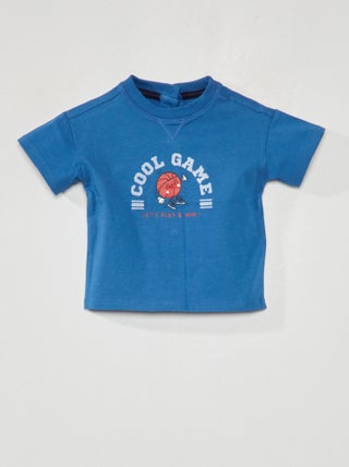 Jersey T-shirt met korte mouw