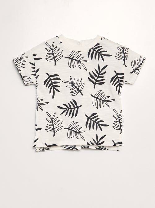 Jersey T-shirt met print - Kiabi