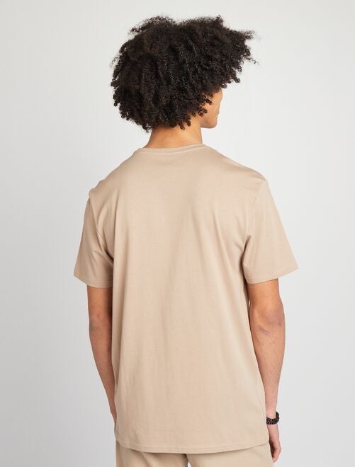 Jersey T-shirt met ronde hals - Kiabi