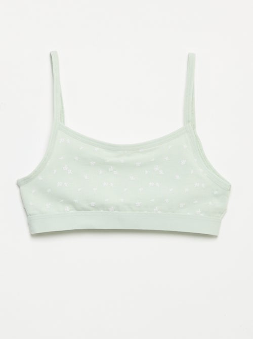 Jersey top met smalle bandjes - Setje van 2 - Kiabi