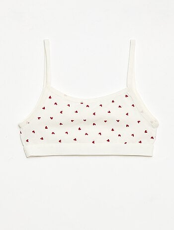 Jersey top met smalle bandjes - Setje van 2