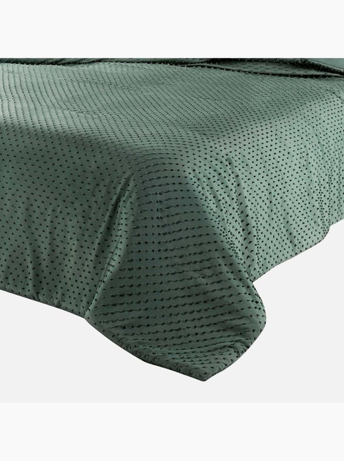 Jeté de lit à petits pompons - Kiabi Jeté de lit à petits pompons - Kiabi
